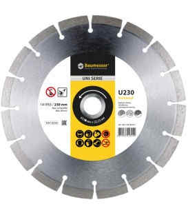 Алмазный диск по бетону Baumesser 1A1RSS Universal 230x22.2 (94315129017)