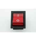 Кнопка Вкл/Выкл красная для генераторов 5 кВт - 6 кВт. (2391)
