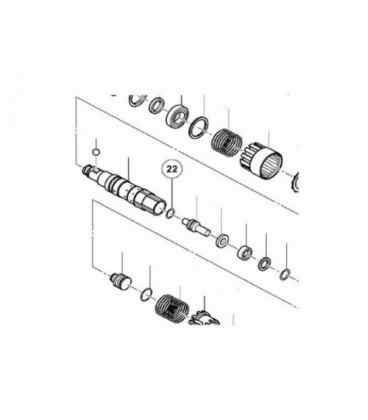  Компресійне кільце DH30PC2 Hitachi (323058)